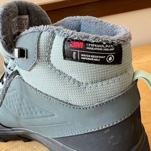 SALOMON YALTA TS CSWP WOMENS BOOTS 10 WATER RESISTANT RUGGED DURABLE HIKING - Picture 9 of 12